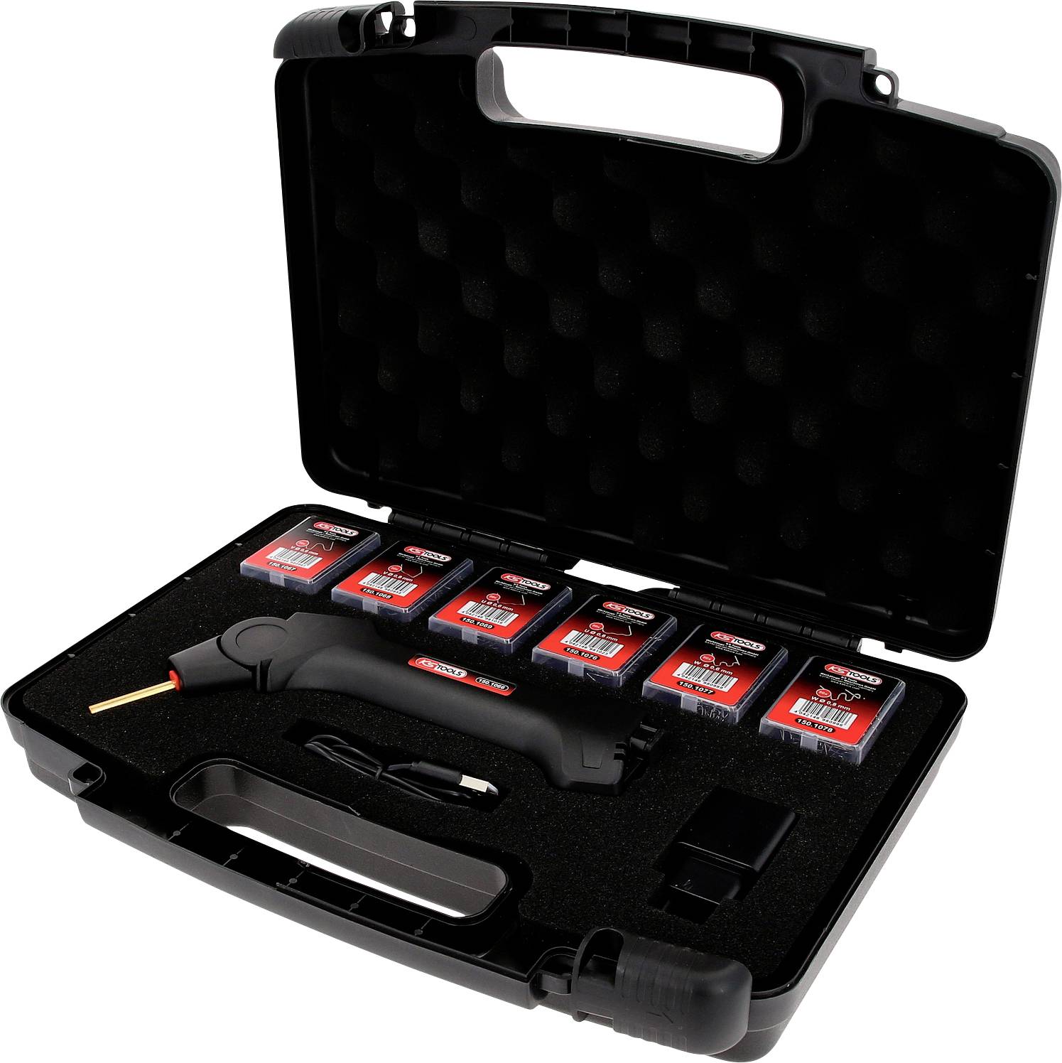 KS Tools 150.1065 zestaw naprawczy do plastiku, 303 elementy - obrazek 1