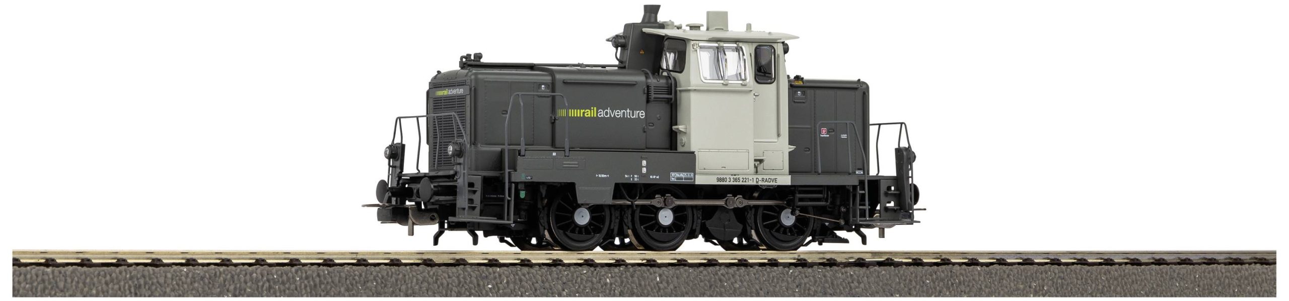 Piko H0 52970 Lokomotywa spalinowa H0 BR 365 firmy RailAdventure - obrazek 1