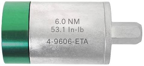 Adapter momentu BERNSTEIN Tools for Electronics 4-9606-ETA, 1/4" (6.3 mm), 6.0 Nm (max) - obrazek 1