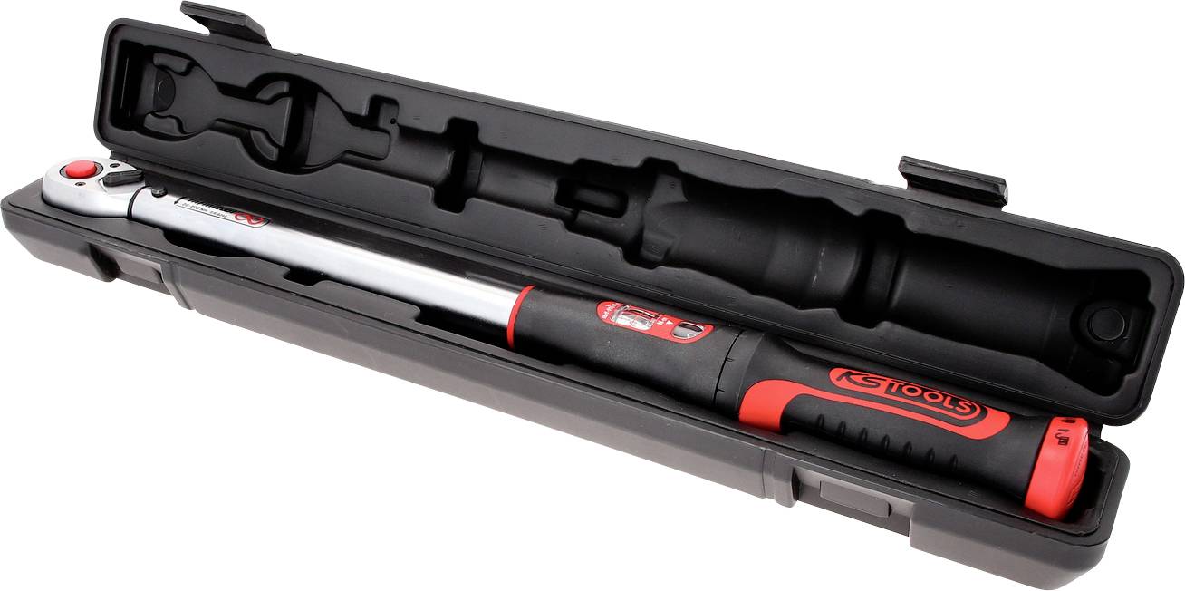 KS Tools 516.9042 Klucz dynamometryczny Kalibracja (ISO) z grzechotką 20 - 200 Nm - obrazek 1
