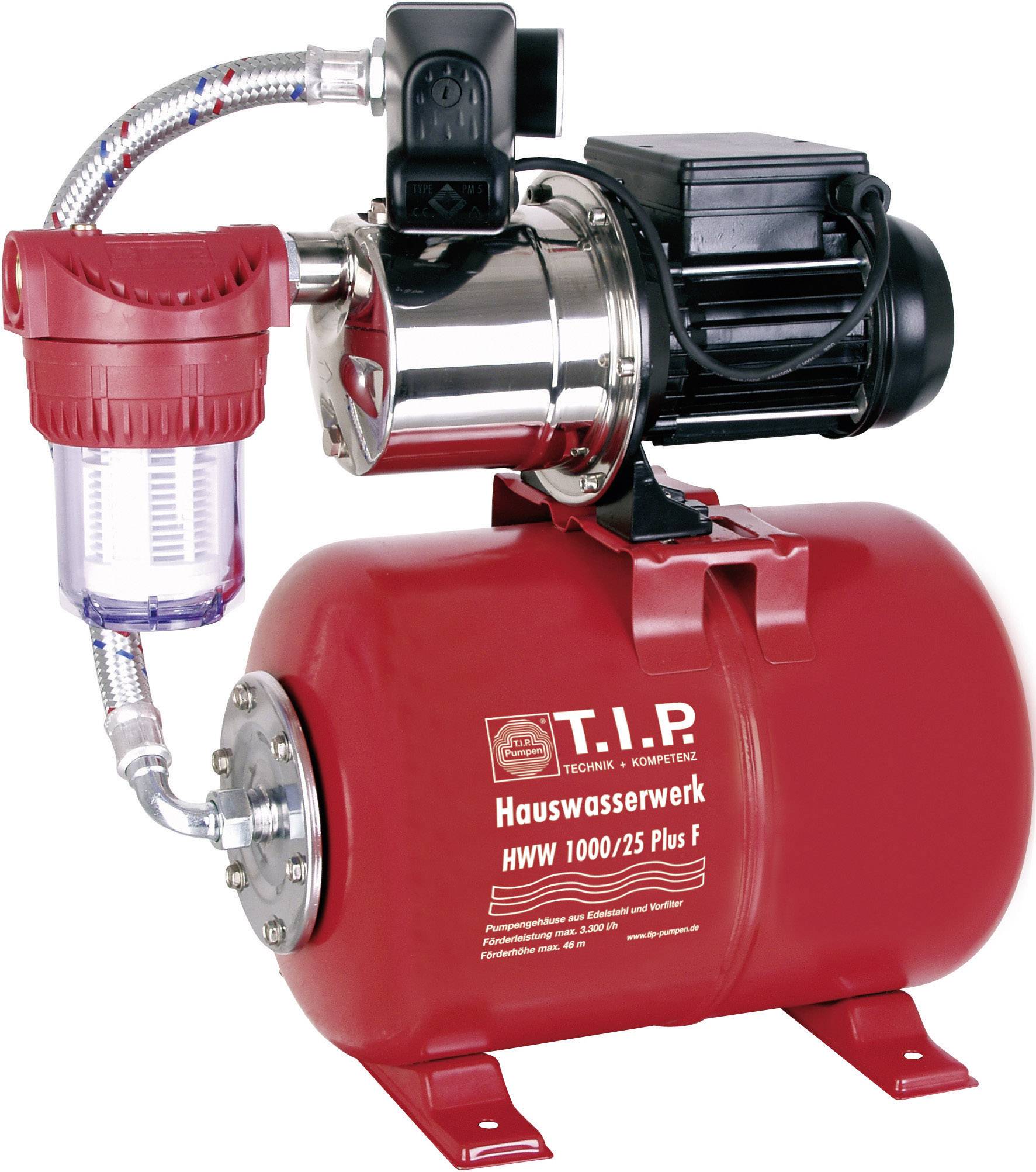 T.I.P. - Technische Industrie Produkte 31144 HWW 1000/25 Plus F Pompa do wody 230 V 3300 l/h - obrazek 1
