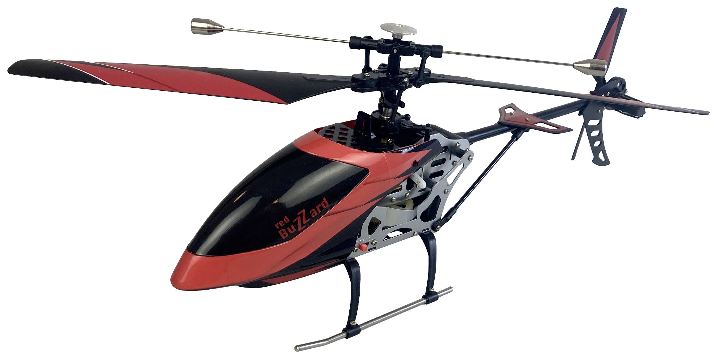 Amewi Buzzard V2 rot Helikopter RC dla początkujących RtF - obrazek 1