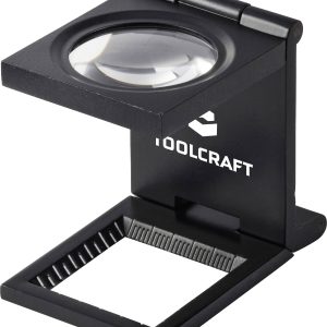 Lupa z podziałką TOOLCRAFT TO-10182525 Współczynnik powiększenia: 6 x Rozmiar soczewki: (Ø) 28 mm