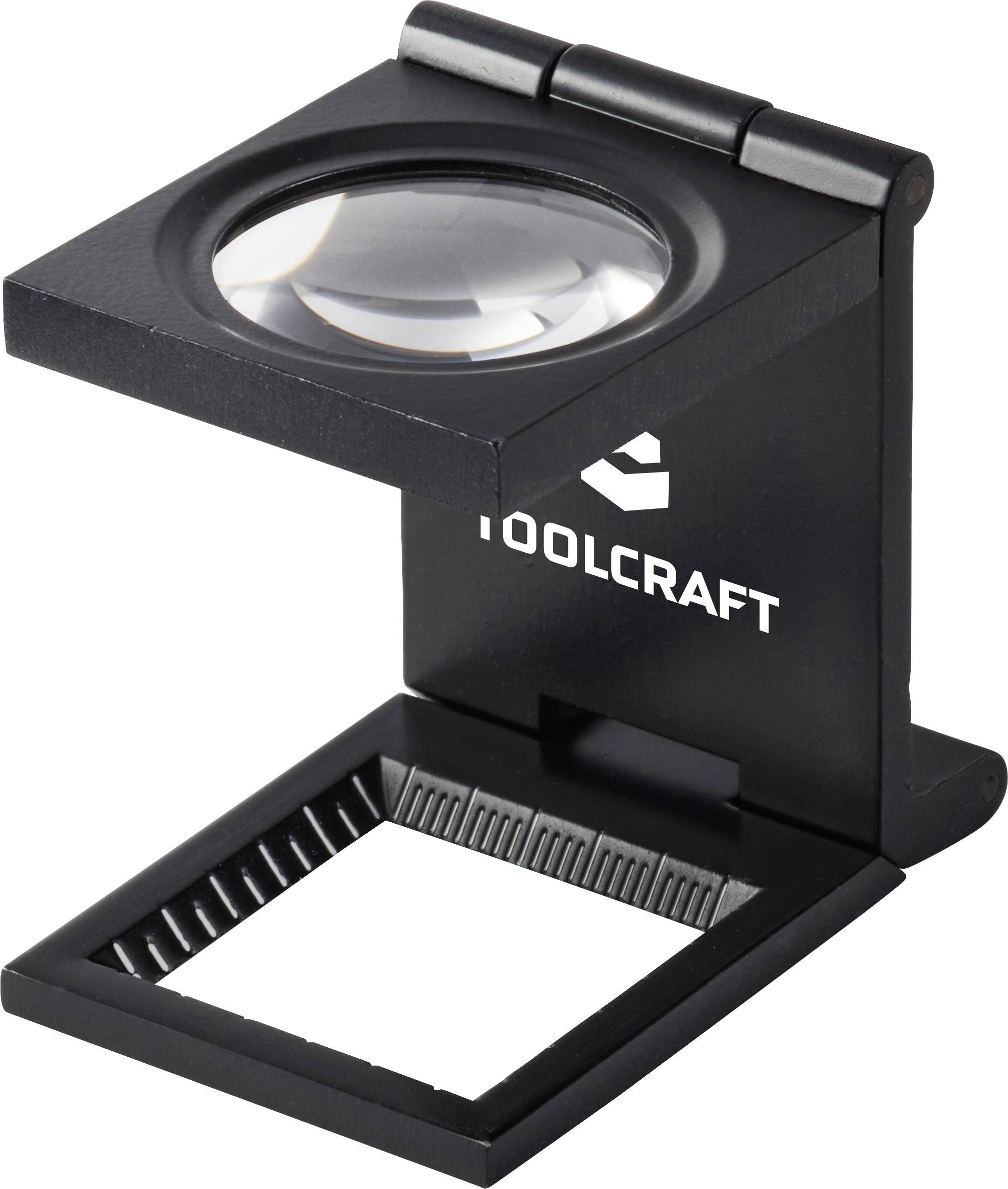 Lupa z podziałką TOOLCRAFT TO-10182525 Współczynnik powiększenia: 6 x Rozmiar soczewki: (Ø) 28 mm - obrazek 1