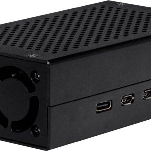 Obudowa SBC Joy-it ALU CASE for Pi5+M2 HAT / AI Kit Raspberry Pi® 5 B aluminium czarny Obudowa SBC Joy-it ALU CASE for Pi5+M2 HAT / AI Kit Raspberry Pi® 5 B aluminium czarny