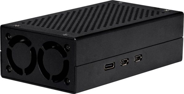 Obudowa SBC Joy-it ALU CASE for Pi5+M2 HAT / AI Kit Raspberry Pi® 5 B aluminium czarny