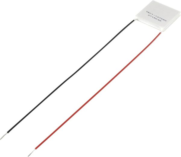 TRU COMPONENTS TEC1-127050 Ogniwo Peltiera 15.4 V/DC 5 A 44.7 W (D x S x W) 40 x 40 x 3.9 mm