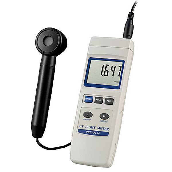 Miernik UV PCE Instruments PCE-UV34 1.999 – 19.99 mW/cm²