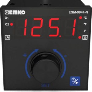 Termostat Emko ESM-9944-N.2.20.0.1/01.00/1.0.0.0 Pt100, J, K, R, S -200 do 1700 °C Przekaźnik 7 A, Przekaźnik 5 A (D x S Termostat Emko ESM-9944-N.2.20.0.1/01.00/1.0.0.0 Pt100, J, K, R, S -200 do 1700 °C Przekaźnik 7 A, Przekaźnik 5 A (D x S