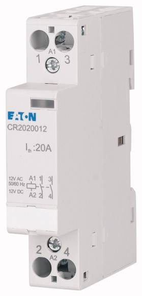Stycznik instalacyjny Eaton CR2011012 12 V DC/AC 20 A 1 NO, 1 NC 1 szt.