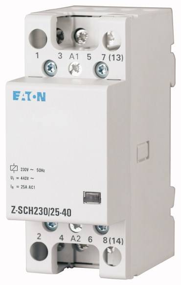 Stycznik instalacyjny Eaton Z-SCH230/25-40 230 V, 240 V 25 A 4 NO 1 szt.