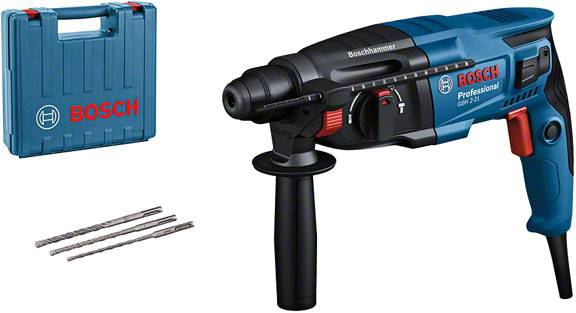 Bosch Professional GBH 2-21 SDS-Plus-Młot udarowo-obrotowy 230 V 720 W zaw. akcesoria, zaw. walizkę - obrazek 1