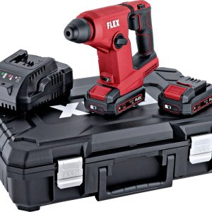 Flex FHE 1-16 18.0-EC TC 2.5/Set SDS-Plus-Młotowiertarka akumulatorowa 5 Ah, 8 Ah bez akumulatora Flex FHE 1-16 18.0-EC TC 2.5/Set SDS-Plus-Młotowiertarka akumulatorowa 5 Ah, 8 Ah bez akumulatora