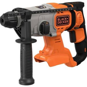 Black & Decker SDS-Plus-Młot wielofunkcyjny, akumulatorowy 18 V Li-Ion bez akumulatora, bez ładowarki Black & Decker SDS-Plus-Młot wielofunkcyjny, akumulatorowy 18 V Li-Ion bez akumulatora, bez ładowarki