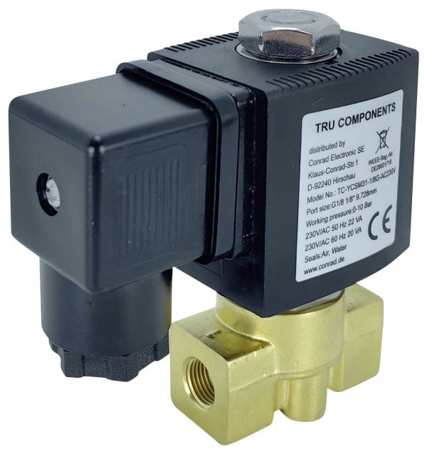 Zawór bezpośredni TRU COMPONENTS TC-YCSM31-1/8G-AC230 TC-14211680, 0 do 10 bar