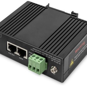 Digitus DN-651141 Injektor PoE 10 / 100 / 1000 MBit/s IEEE 802.3af (12.95 W), IEEE 802.3at (25.5 W), IEEE 802.3bt, IEEE8
