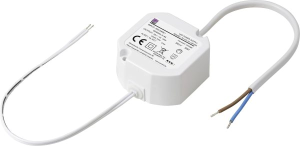 TRU COMPONENTS TC-YCL12-1201000（Round shape) Transformator LED Stałonapięciowy 12 W 1.0 A 12 V/DC nie nadaje się do ście