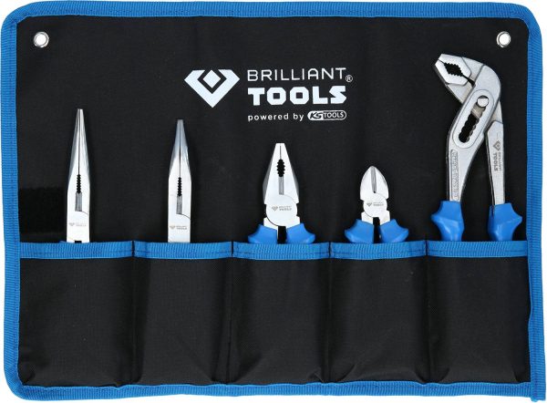 Brilliant Tools BT060005 Zestaw szczypiec 5 szt.