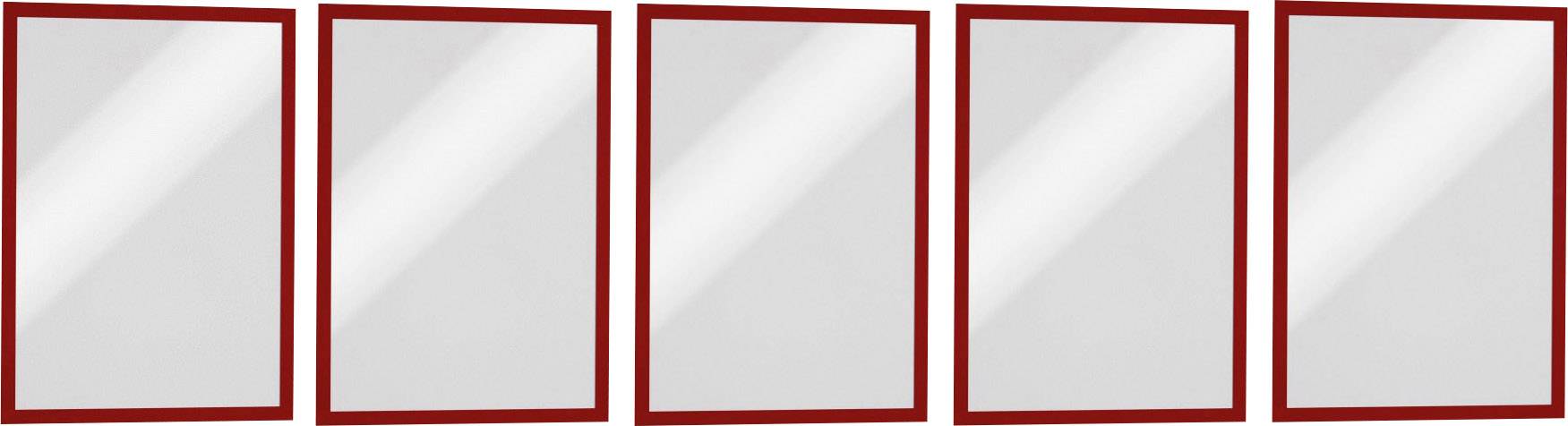 Ramka magnetyczna Durable 486903 czerwony (S x W) 238 mm x 324 mm - obrazek 1