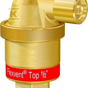 Odpowietrznik FLEXVENT TOP 28515, GWRp 1/2 cala, bez zaworu stopowego, temp. pracy do 120 st.C, ciśnienie do 10 bar, stężenie glikolu do 50%