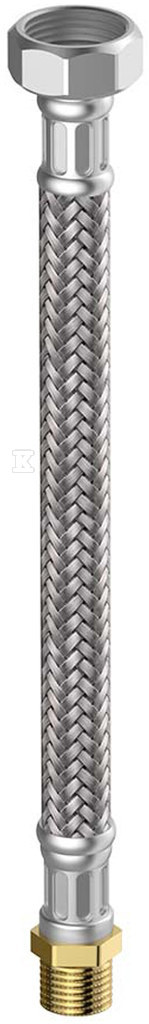 Wąż w oplocie 10bar,L=70 cm,1" gwint wewnętrzny / gwint zewnętrzny ocynk M4325.0134.70 - obrazek 1