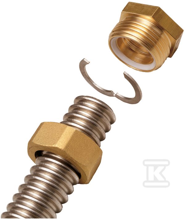 Komplet śrubunka 3/4 cala GZ FIXLOCK DO INOFLEX /1kpl/ M46103FL