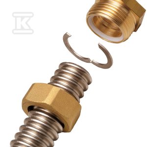 Komplet śrubunka 3/4 cala GW FIXLOCK DO INOFLEX /1kpl/ M46113FL