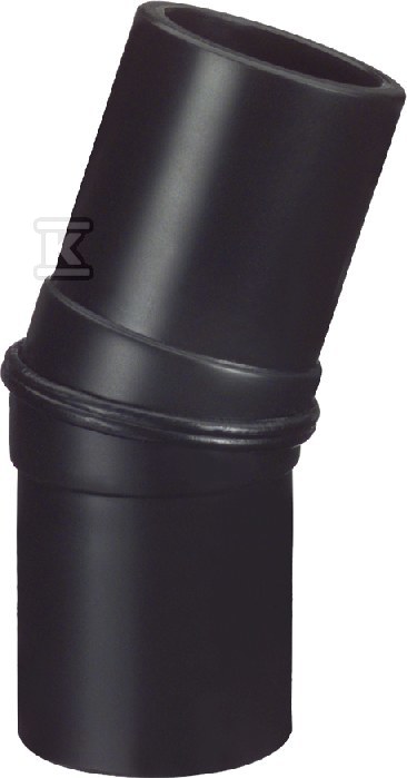 Kolano doczołowe długie 15ST. d125 PE100, SDR11, PN10 gaz/PN16 woda, zgrzewane segmentowo 753141015 - obrazek 1