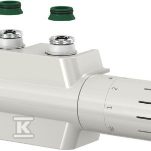 Zestaw termostatyczny VARIODESIGN 3/4 cala z obudową i głowica z przyłączem M30x1,5 biała, podłączenie lewo- lub prawostronne. Do zestawu pasują chromowane złącza F11 lub F3 (nr kat: 11132 11482 11483) F12160 Zestaw termostatyczny VARIODESIGN 3/4 cala z obudową i głowica z przyłączem M30x1,5 biała, podłączenie lewo- lub prawostronne. Do zestawu pasują chromowane złącza F11 lub F3 (nr kat: 11132 11482 11483) F12160