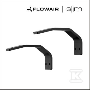 Wsporniki montażowe SLIM czarne (RAL9005) 56271