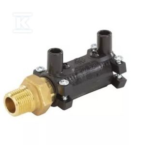 Mufa elektrooporowa/przejście PE-mosiądz z gwintem zewnętrznym GZ, d32x1/2″ PE100, SDR11, PN10 gaz/PN16 woda 720920764 Mufa elektrooporowa/przejście PE-mosiądz z gwintem zewnętrznym GZ, d32x1/2″ PE100, SDR11, PN10 gaz/PN16 woda 720920764