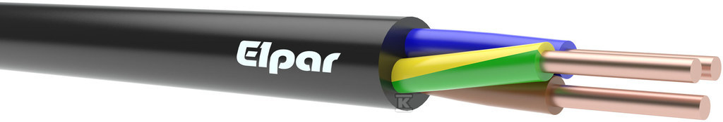 Kabel energetyczny bezhalogenowy N2XH-J 0,6/1kV 3x6 RE (Dca) N2XH-J-3X6-1KV - obrazek 1